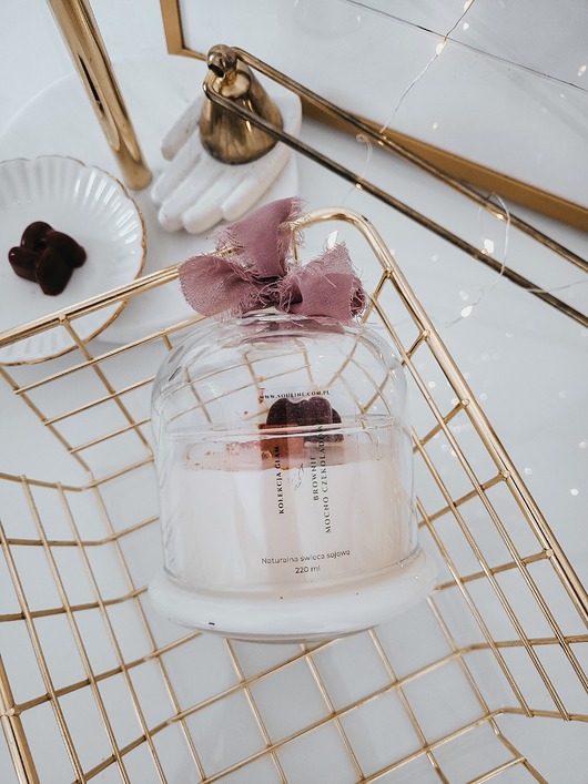 świece zapachowe Świeca sojowa SOULINE GLAM BROWNIE MOCNO CZEKOLADOWE