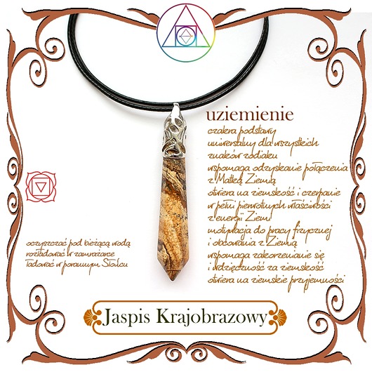 JASPIS KRAJOBRAZOWY obelisk KEIT
