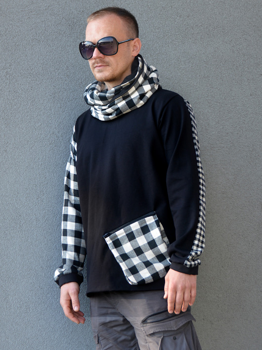 NOWA KOLEKCJA Bluza Krata  Bluza ScOtScH Me pan pompka