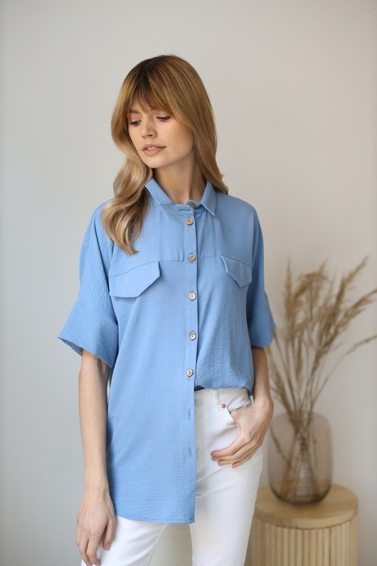 Luźna koszula mod.KB336 VESTITO
