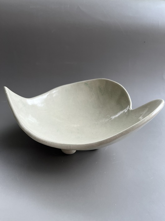 patery i talerze Ręcznie robiona ceramiczna patera na owoce
