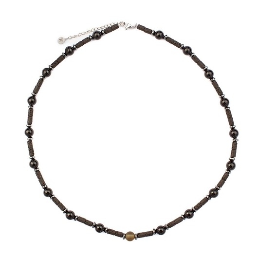 biżuteria męska Męski naszyjnik zodiakalny - Koziorożec