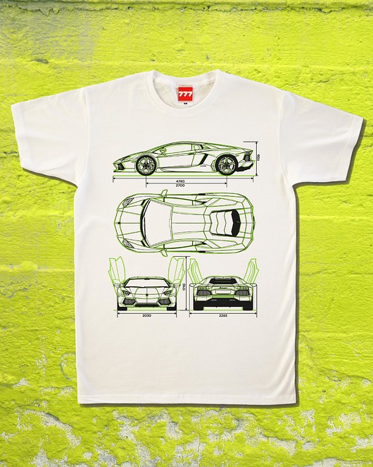 t-shirty męskie koszulka LAMBORGHINI AVENTADOR tshirt