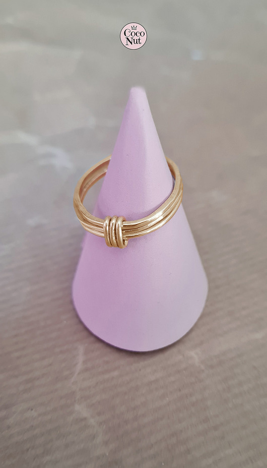 obrączki Pierścionek SLIM 3x3 srebro na wymiar złocony