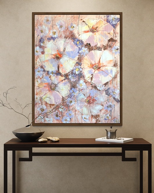 obrazy "Flower kiss" Giclee