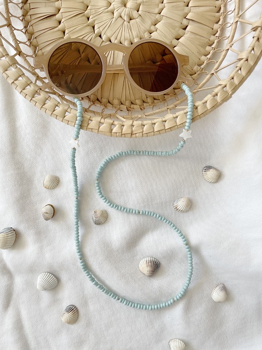 okulary damskie Łańcuszek do okularów  BLUE SKY