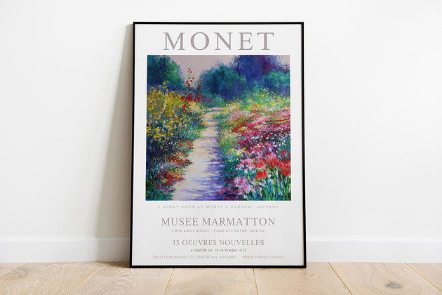 plakaty Claude Monet - Exhibition Poster