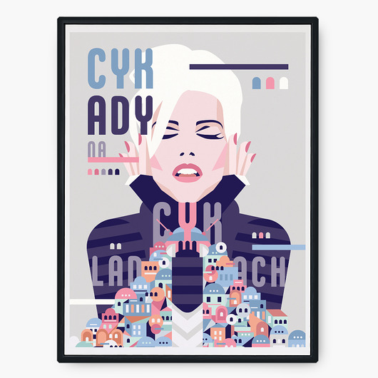 plakaty Plakat: Cykady na Cykladach