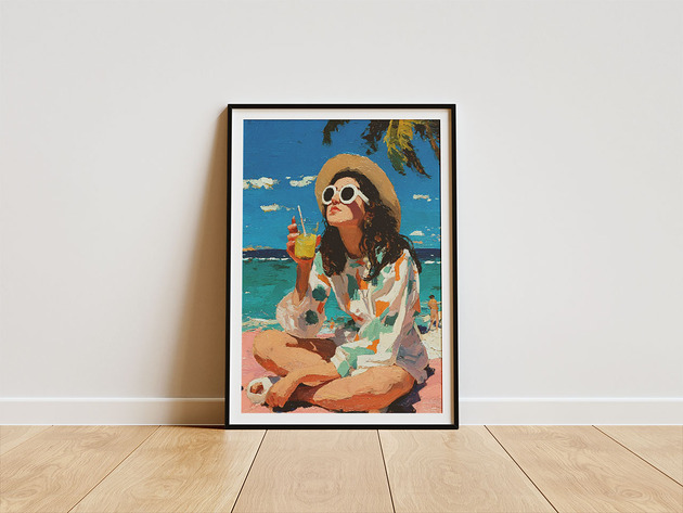 plakaty Plakat - IDGAF