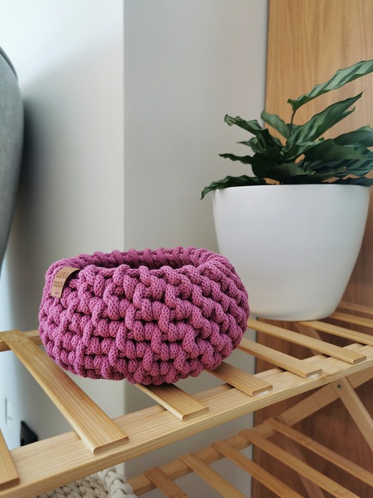 kosze do przechowywania Mały pleciony koszyk