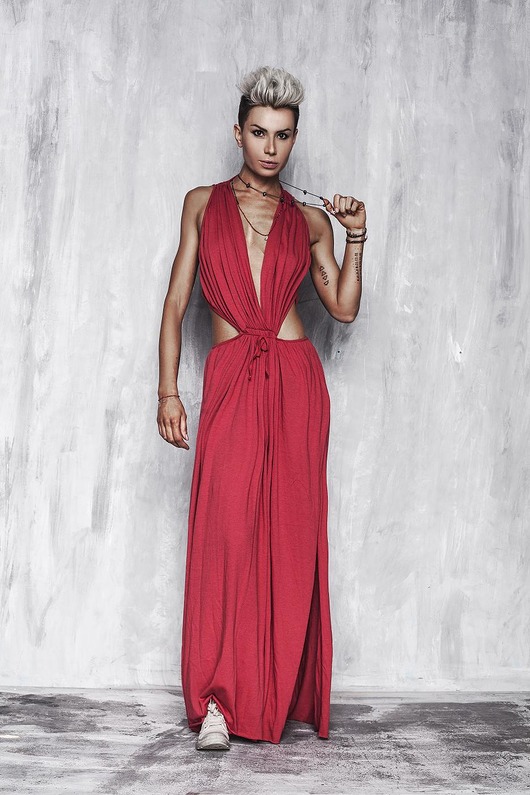 Sukienka RASPBERRY FEMINEN Agi Jensen Design