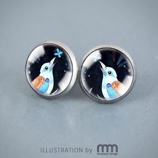 NIGHT BIRDS wkrętki muamua design