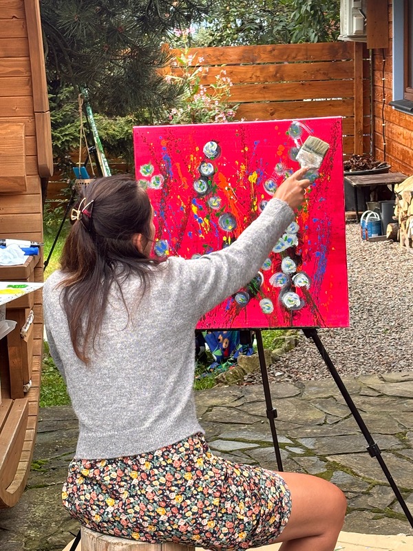 Warsztaty malarskie Plenerowy warsztat Vedic Art Zawoja 2026 - warsztaty malarskie