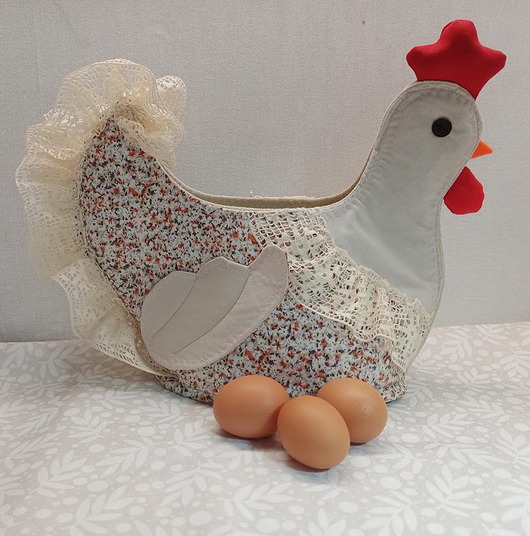 ozdoby wielkanocne Kura na jajka, owoce, ozdoba do kuchni