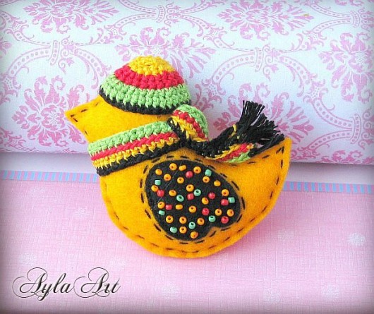 Ćwirek RASTA REAGGE  w bereciku :))) AylaArt