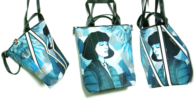 1809 art MIMA bag UNI & Marcin Painta print MIMAbags