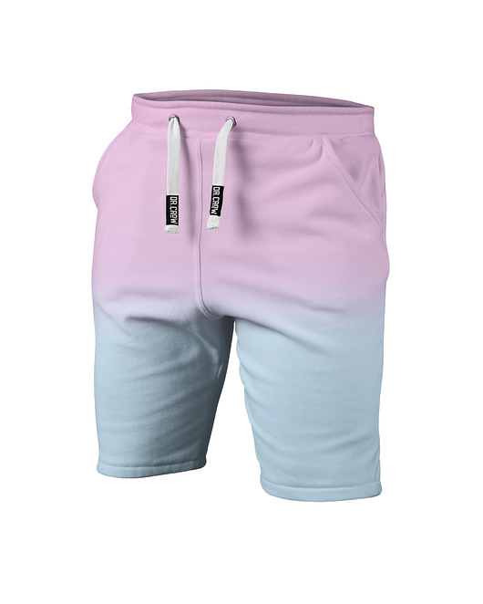 shorty dla dziewczynki Krótkie Spodenki Girl DR.CROW Ombre Pink Blue