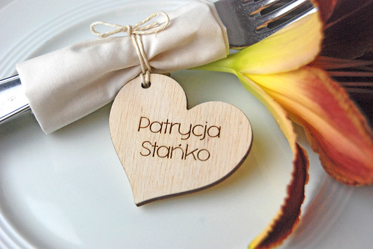 22 Winietki na stół weselny plus topper dabrovkahome