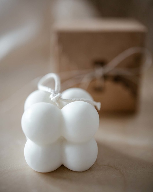Świeczka sojowa BABY BUBBLE personalizowana bella bulba