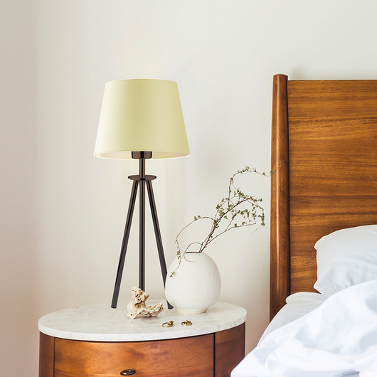 lampy stołowe Lampka nocna na trójnogu w stylu loft BERGEN