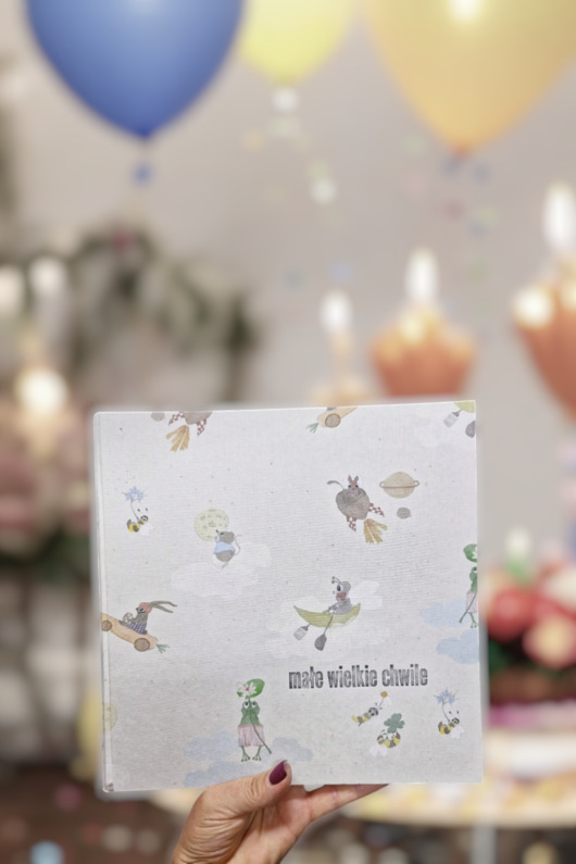 notatniki i albumy Album na zdjęcia Małe wielkie chwile 25x25cm 60 stron beż