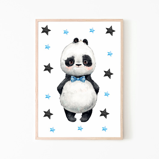 PLAKAT,OBRAZEK Panda nr.10 Dekoracjan
