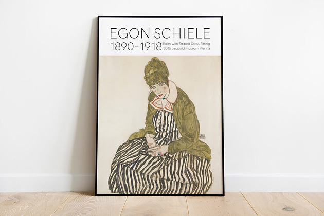 plakaty Egon Schiele - Exhibition Poster