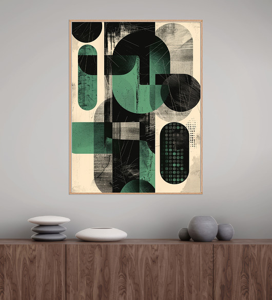 plakaty Geometria natury - Plakat, druk - Minimalizm, Boho, Loft #80
