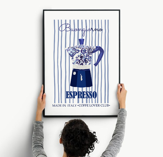plakaty Plakat Kawiarka