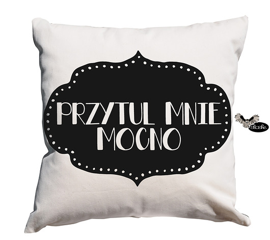 Przytul mnie mocno, poduszka Sowia Aleja