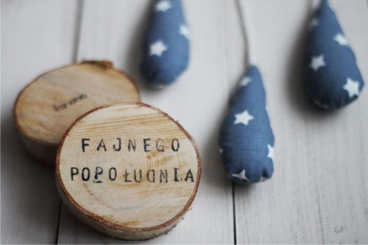 Podkładka pod kubek brzozowa (komplet 2szt) fandoo
