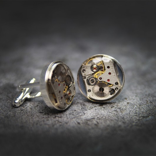 Mankietówki steampunk Rester Djenka