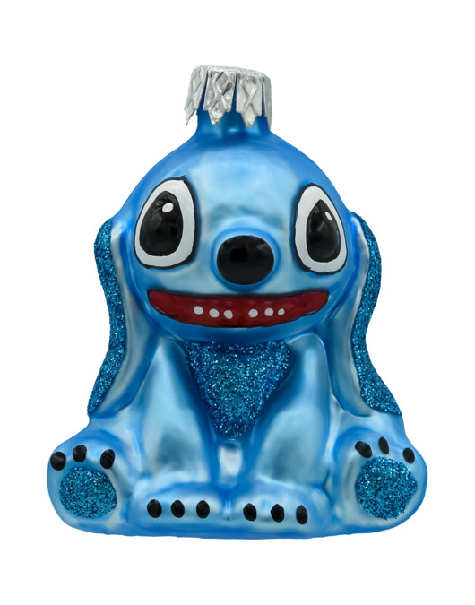 ozdoby choinkowe Bombka choinkowa: Stitch: błękitny