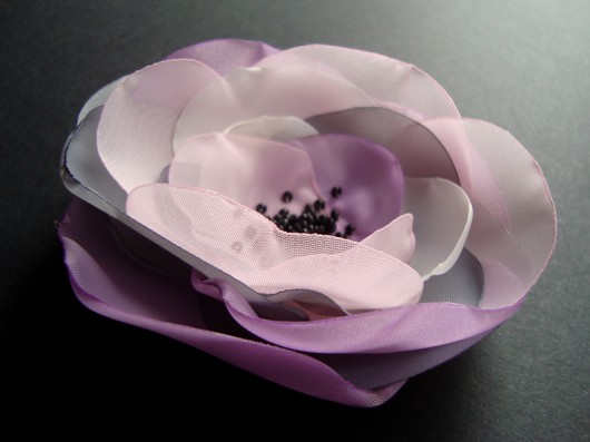pastelowe fiolety__duża brocha SundayRose