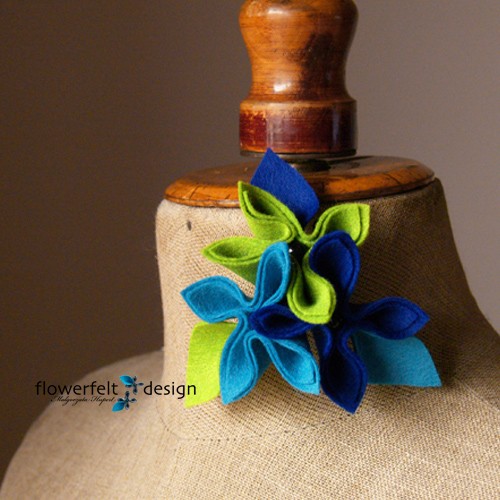 chabrowozielona FlowerFelt Design