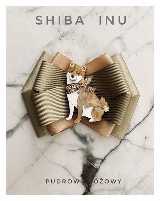 broszki Kolekcja Pop Art Dog  Shiba Inu  1 szt