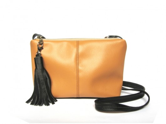 Leather Crossbody Bag - skórzana torebka sabi tatka