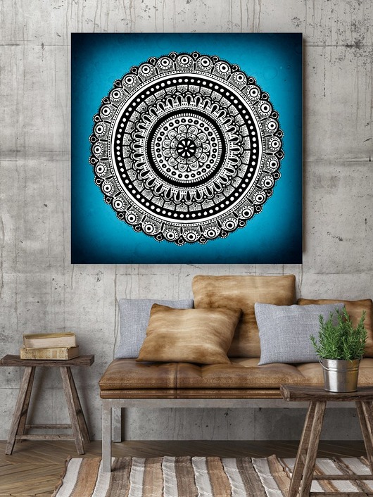 Mandala 50x50cm Malgorzata Domanska