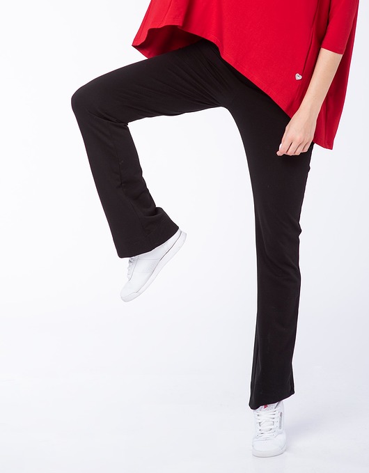 Spodnie dzwony bootcut Grace Look 320 czarne Look made with Love