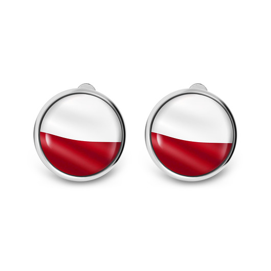 klipsy Klipsy - Polska flaga