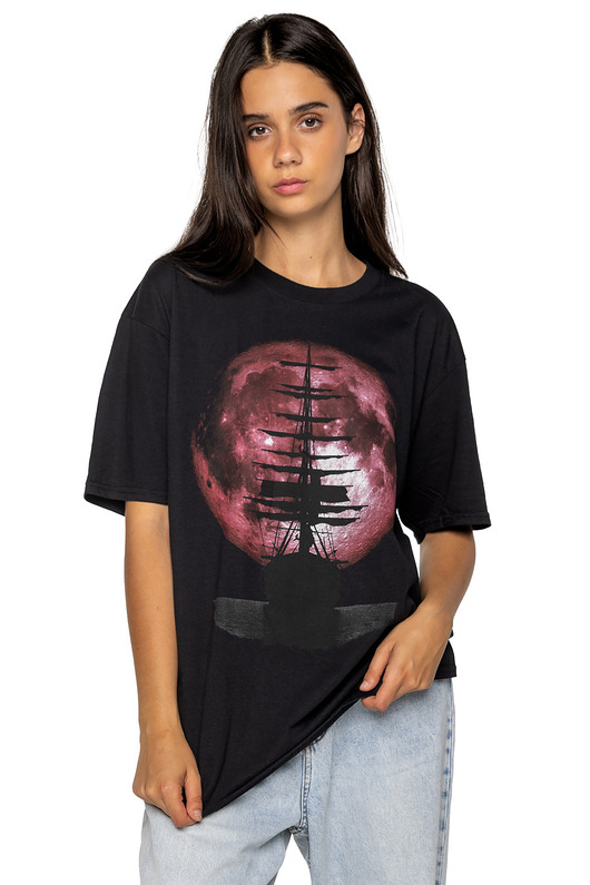 t-shirt damskie Koszulka loose fit UNDERWORLD Ship