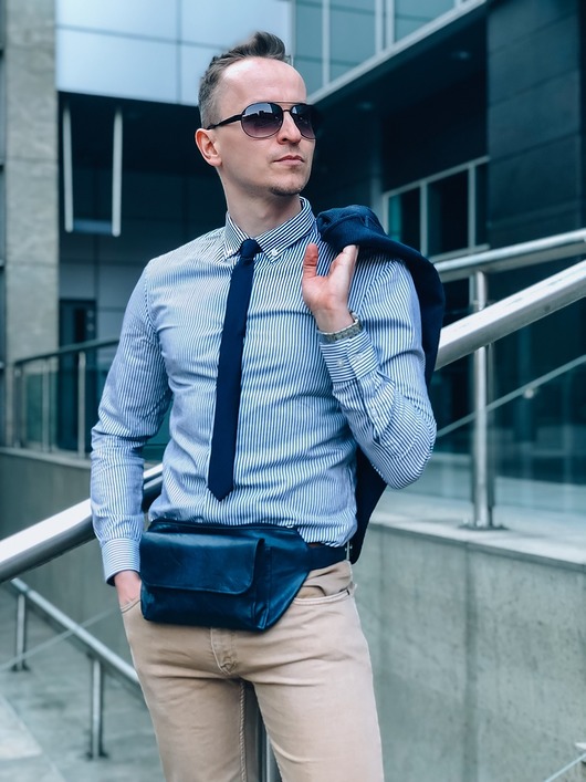 torby i nerki męskie Torba męska nerka/crossbody bag