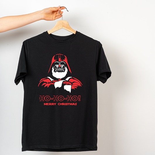 t-shirty męskie Koszulka  z nadrukiem Vader Christmas