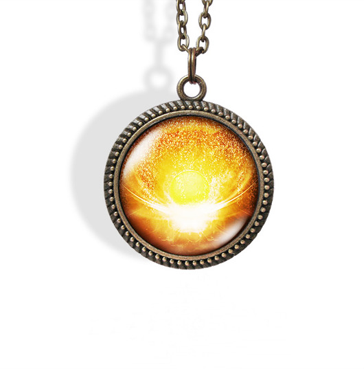 wisiory Medalion, talizman - Wdzięczność - brąz