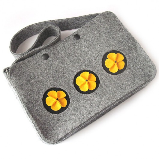 Three Yellow Pops - torba na ramię Craft Factory