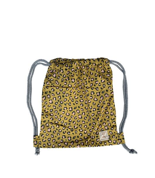 torebki, worki i plecaki dziecięce Leopard - worek/plecak dla przedszkolaka yellow