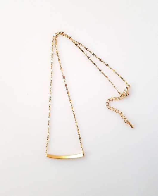 złote naszyjniki Naszyjnik Złota Sztabka