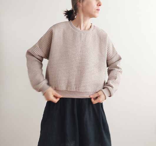bluza bez kaptura damska Bluza  "WA_FEL" 100% bawełna