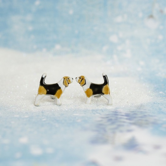 Beagle mini pieski- ceramiczne sztyfty Dorca
