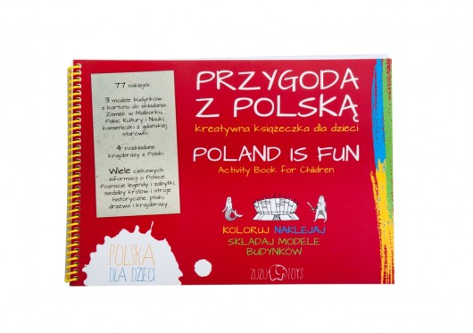 Przygoda z Polską - kreatywna książeczka ZUZU TOYS